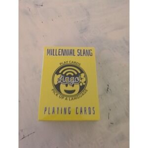Millennial Slang Playing Cards